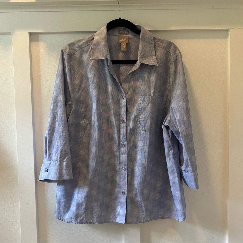 ✨💥CHICO’S BLOUSE BUNDLE💥✨•4 BLOUSES•SIZE 3-|size 16| - Picture 6 of 13